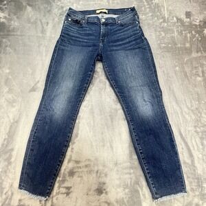 7 For All Mankind Women Luxe Vintage Skinny Cropped Jeans Size 30